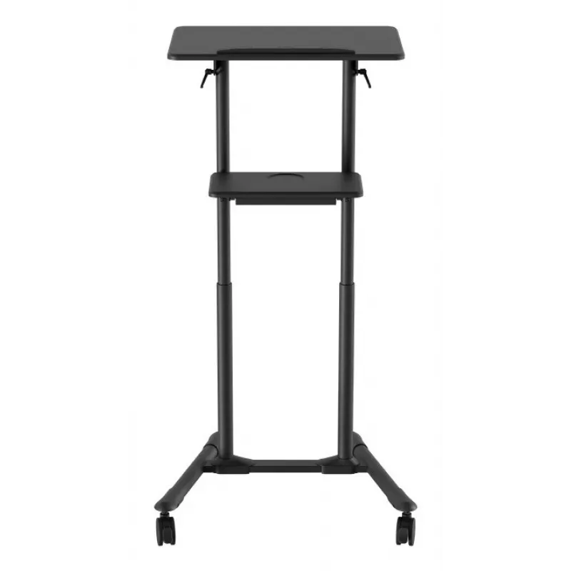Stāvošs galds Gembird TVS-DESK-01-BK melns 20 kg 1110-1345 mm