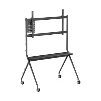 Vogel's ESSENTIAL T1021 displeja ratiņi 65–98 collu (165,1–248,9 cm) ekrāniem, maks. 120 kg, melni