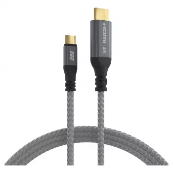 EFB Elektronik USB-C uz HDMI kabelis 4K30Hz pelēks - Kabelis - Digitālais/Datu (USB-HDMI-00001)