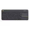 Bezvadu pieskāriena tastatūra Logitech K400 Plus