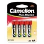 Vienreizēja baterija Camelion LR6-BP4 AA sārmaina