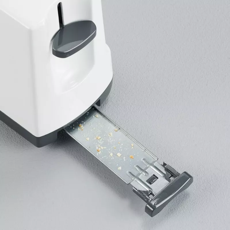 Severin AT 2232 tosteris 2 šķēlēm 800 W Pelēks, Balts