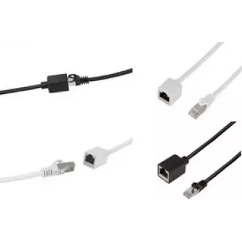 Logilink Professional - ielāpu pagarinātāja kabelis - RJ-45 (M) uz RJ-45 (W) - 2 m - S/FTP - CAT 6a - bez halogēna, nesapinās, izturīgs - balts (CQX051S)
