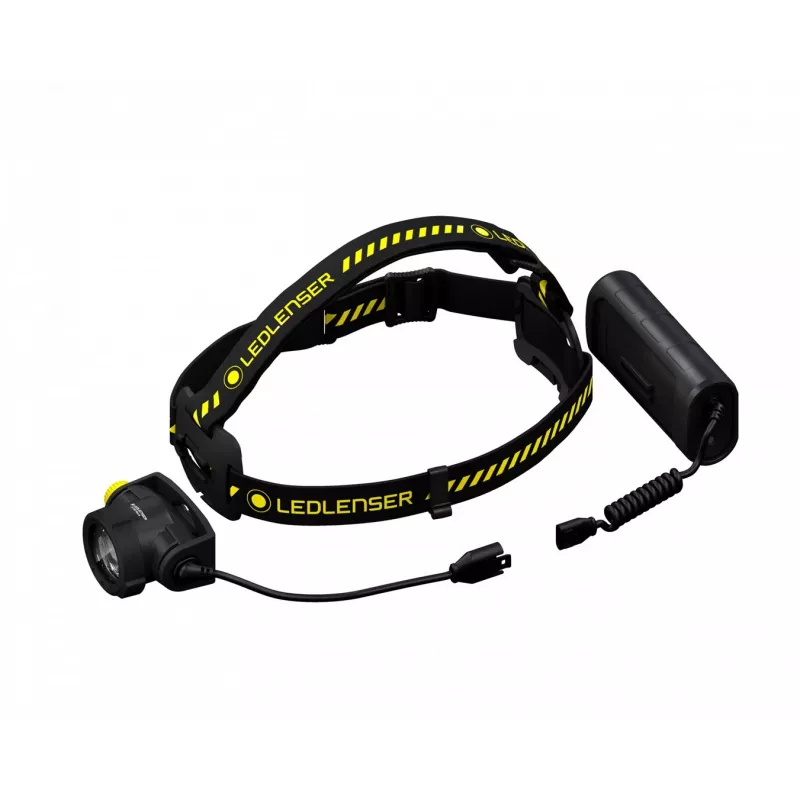Galvas lukturītis Led Lenser H15R Work Melns dzeltena