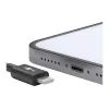 Goobay USB-C™ Lade- und Synchronisationskabel, 1 m, Schwarz - MFi-Kabel für Apple iPhone/iPad Schwarz (39445)