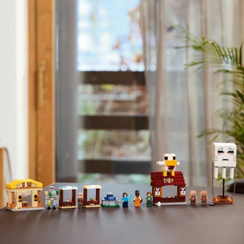 LEGO MINECRAFT 21273 Ghast balona ciemata uzbrukums
