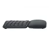 Logitech ERGO K860 - Tastatūra - Bezvadu - 2,4 GHz, Bluetooth 5.0 - QWERTY - Spāņu - Grafīts
