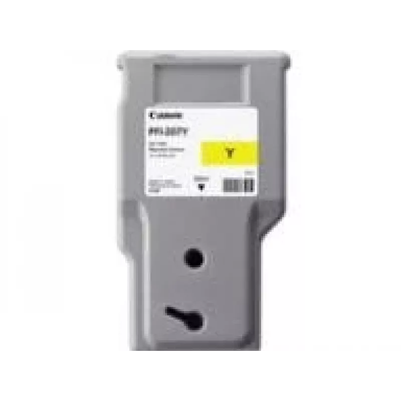 Canon PFI-207 Y tintes kasetne 1 gab. Oriģināls Dzeltena