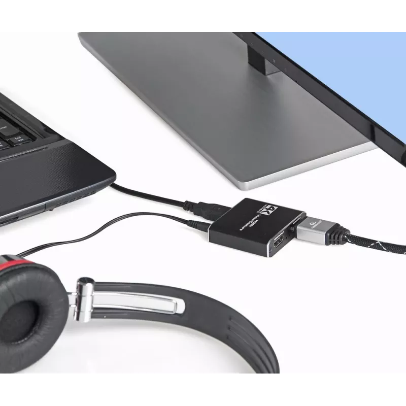 Gembird UHG-4K2-01 USB grafikas adapteris Melns