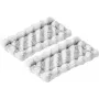 Mikrošķiedras lupatiņas Bosch Home and Garden F016800574 — mazas, baltas, iepakojums tīrīšanai