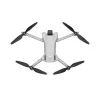 Quadcopter DJI Mini 3 Fly More Combo — 4 rotoru drons, 12 MP 4K kamera, 10 000 m diapazons, maks. ātrums 10,55 m/s, 2453 mAh baterija, 0,248 kg, pelēks