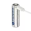 Akumulatora baterija 18500 3,7V Li-ion 2100mAh ar USB-C
