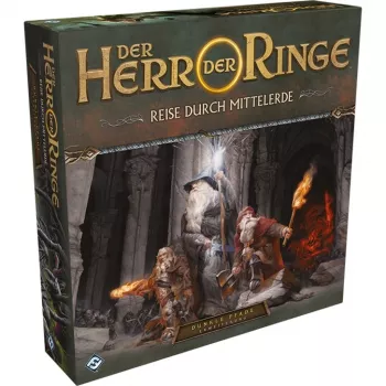 Asmodee Herr der Ringe: Reise durch Mittelerde - Dunkle Pfade, galda spēle