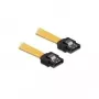 SATA kabelis DeLOCK 82481 0.7 m dzeltens