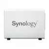 Synology DiskStation DS223J NAS/glabāšanas serveris galddatoram Realtek RTD1619B 1 GB DDR4 DiskStation Manager balts