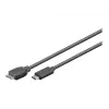 Wentronic goobay - USB kabelis - Micro-USB Type B (vīrišķais) uz USB-C (vīrišķais) - USB 3.1 - 60 cm - atgriezenisks C spraudnis (67995)
