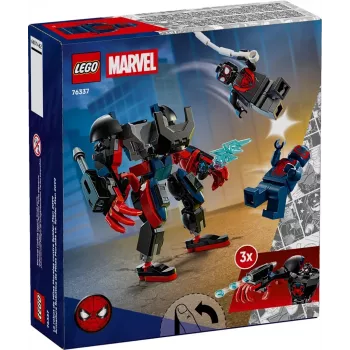 LEGO MARVEL 76337 Mailess Morales mehs pret Zirnekļcilvēku 2099