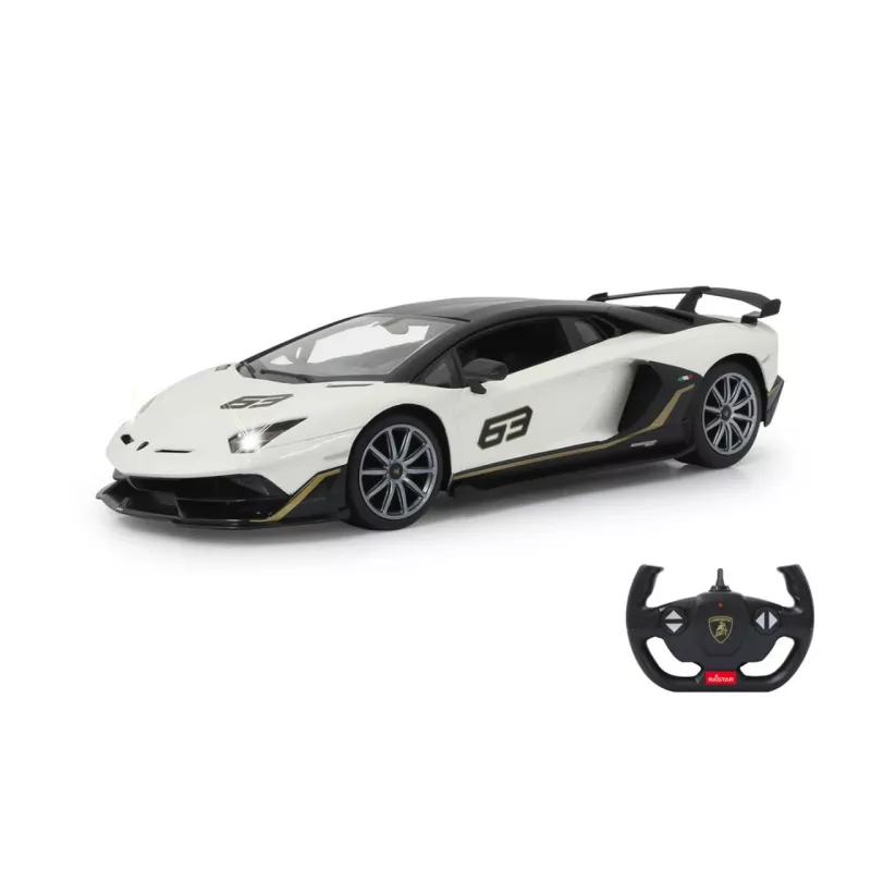 Jamara Lamborghini Aventador SVJ Performance 1:14 Balts 2.4GHz A - sporta auto - Elektriskais motors - 1:16 - Gatavs braukšanai (RTR) - Balts - zēniem (405172)