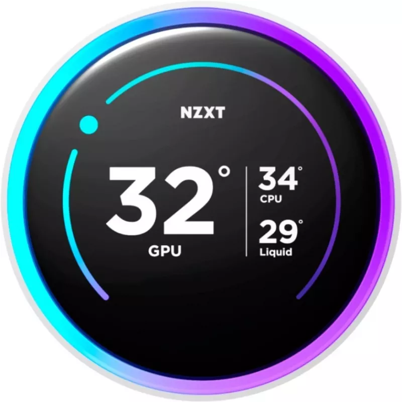 Nzxt RL-KR24E-W2 Display Balts