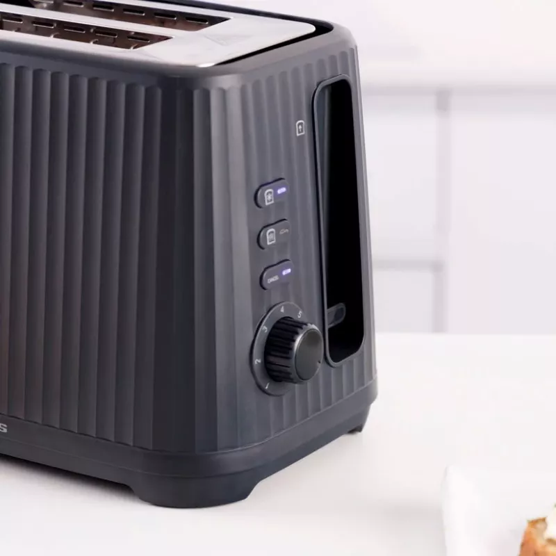 Taurus Jonic Toast tosteris 2 šķēlēm 1150 W Melns