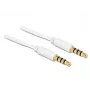 Audio kabelis 3.5 mm DeLOCK 83441 2 m balts
