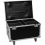 Flightcase Roadinger 4x TMH-X4 (modelis 31001061) — aizsargājošs transportēšanas koferis četrām ierīcēm