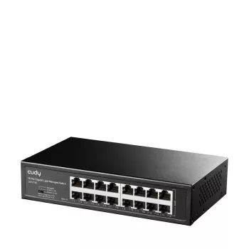 Cudy GS1016E 16 portu Gigabit Ethernet pārvaldāms komutators, 16× 10/100/1000 Mbps
