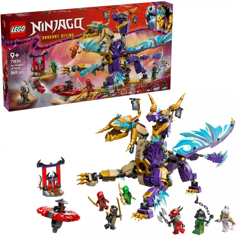 LEGO NINJAGO 71836 Loka pūķis Fokuss