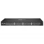 HPE - Aruba 6000 48G 4SFP Switch - Slēdzis - L3 - pārvaldīts - 48 x 10/100/1000 + 4 x Gigabit SFP - sānu gaisa plūsma - montējams statīvā - maiņstrāva 100 - 127 V / 200 - 240 V