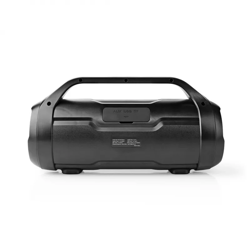 Nedis SPBB310BK pārnēsājams/ballīšu skaļrunis Stereo pārnēsājams skaļrunis Melns 36 W