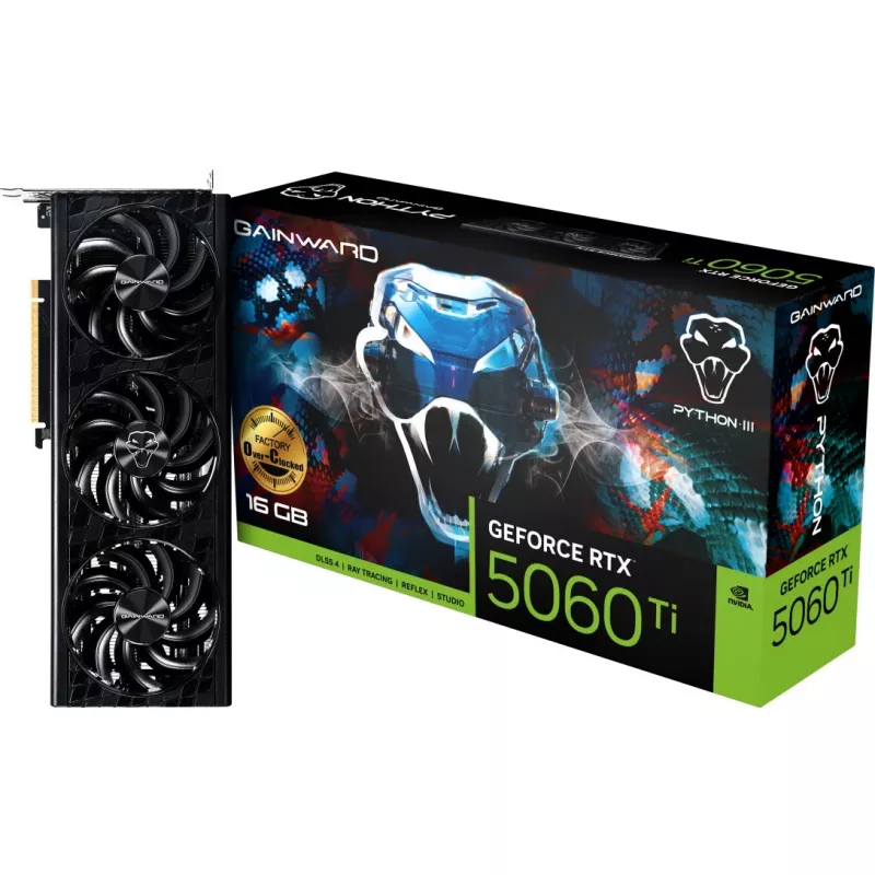 Grafikas karte Gainward GeForce RTX 5060 Ti 16 GB GDDR7