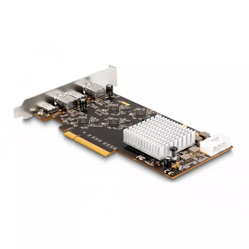 DeLOCK 90097 iekšējais USB 3.2 Gen 2 Type-C PCIe adapteris 20 Gbit/s