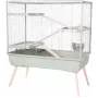 Trušu būris ZOLUX Neolife 100 XL zaļš — metāls/plastmasa, 990×540×1140 mm, 15 mm stieņu atstarpe, trušiem 10–15,9 kg