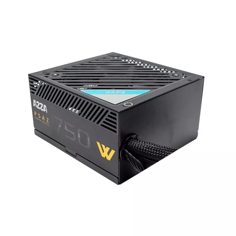 Azza PSAZ-750W barošanas bloks 20+4 pin ATX ATX Melns