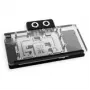 Grafikas karte Alphacool Core RX 9070 XT Taichi Transparent Chrome ar aizmugures plāksni