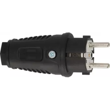 Type E/F elektrības kontaktdakša Brennenstuhl 1082040020 melna 230V 16A
