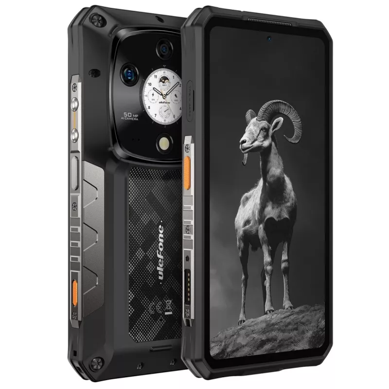 Viedtālrunis Ulefone Armor 28 Pro 5G 6.58 collas 16GB 512GB Melns