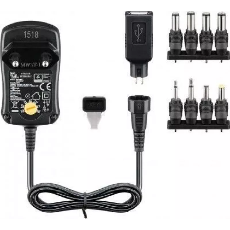 Qoltec strāvas sloksne PDU aizsardzība pret pārslodzi 19 collu RACK | 1U | 16A | 6xFRENCH | 2m