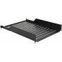 Plaukts plauktam LOGON RAS415BL melns 50 kg ietilpība 19 collas