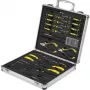 Basetech BT-1954694 DIY, techniķu, elektriķu instrumentu komplekts pārnēsājamā kastē, 30 detaļas