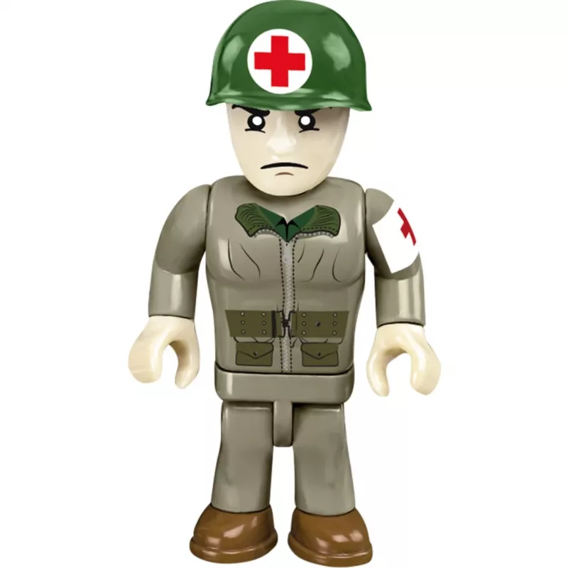 Būvbloki COBI Medical Willys MB 130 gabali 6 gadi
