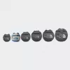 Ceļojumu soma The North Face Base Camp Duffel S - akmens plāksne/granīta pelēks
