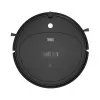 Robot vacuum cleaner TEESA Smart VAC 2 — apaļš, melns, 1000 Pa sūkšanas jauda, 9,6V/2000mAh Li akumulators, 0,2 L putekļu kaste, Wi‑Fi, automātiska atgriešanās