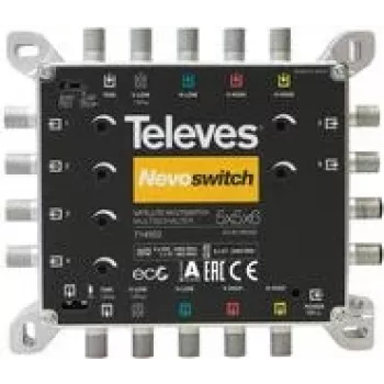 Satelīta multisvičs Televes 714502 5 ieejas 11 izejas