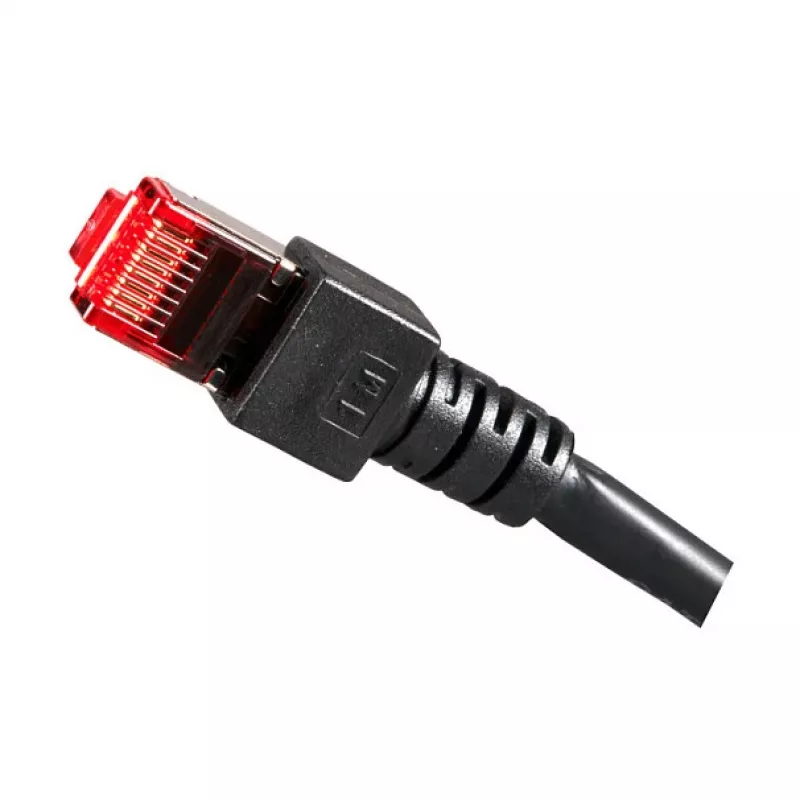 EFB-Elektronik RJ45 komutācijas kabelis Cat.6 S/FTP LSZH melns 0,15 m ražotājs: EFB Elektronik (K5515.0,15)