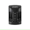 Baterijas lādētājs Energizer Pro Charger maiņstrāvas 4 vietu NiMH AA/AAA, 100–240 V, komplektā 2000 mAh