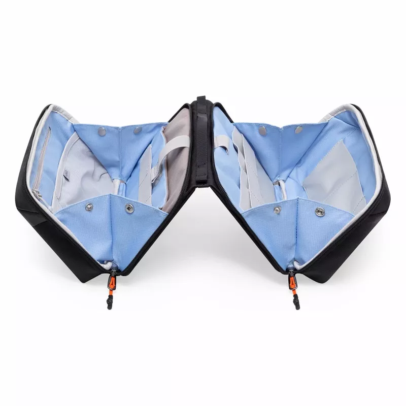 inateck kabeļu soma 28cm * 17cm * 11,8cm melna