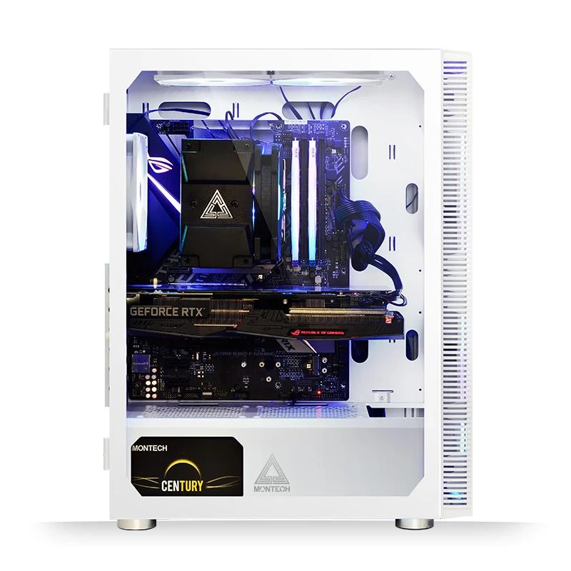 PC Case Montech X3 GLASS Midi Tower balta