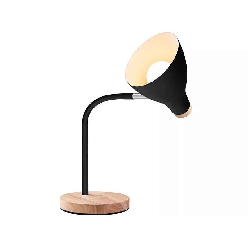 Galda lampa TRACER TRAOSW47237 Scandi Melna LED regulējams spilgtums, regulējama svira