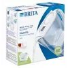 Ūdens filtra krūze BRITA Marella ar Maxtra Pro kārtridžu, 2,4 L ūdens tvertne, balta, ergonomisks rokturis